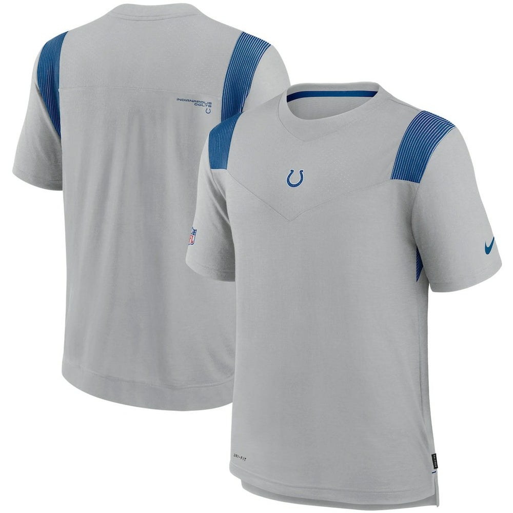 Indianapolis Colts Sideline Player UV Performance T-Shirt Gray - Nike