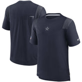 Dallas Cowboys Sideline Player UV Performance T-Shirt Navy - Nike