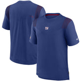 New York Giants Sideline Player UV Performance T-Shirt Royal - Nike