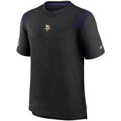 Minnesota Vikings Sideline Player UV Performance T-Shirt Black - Nike