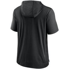 Las Vegas Raiders Performance Hoodie T-Shirt Heathered Charcoal/Black - Nike