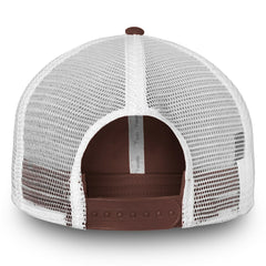 Cleveland Browns Fundamental Trucker Unstructured Adjustable Hat Brown/White - Fanatics