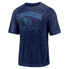 Tennessee Titans Shade Battle Ready Raglan Space-Dye T-Shirt Navy - Fanatics
