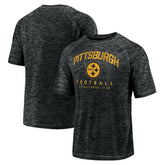 Pittsburgh Steelers Shade Battle Ready Raglan Space-Dye T-Shirt Black - Fanatics
