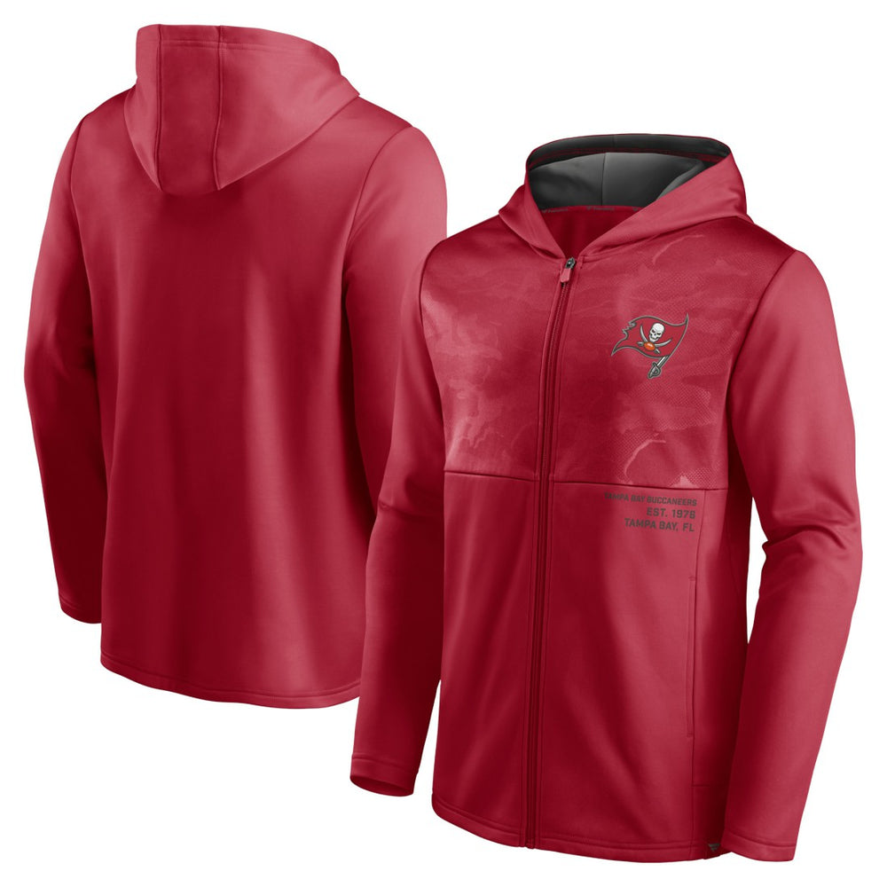 Tampa Bay Buccaneers Defender Full-Zip Hoodie Jacket Red - Fanatics