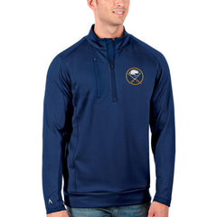 Buffalo Sabres - Antigua Generation Quarter-Zip Pullover Jacket Royal