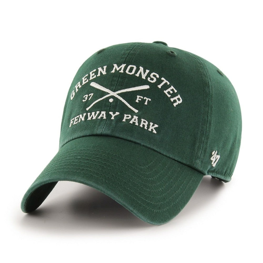 Boston Red Sox '47 Green Monster Crossed Bat Clean Up Adjustable Hat On Sale