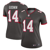 Chris Godwin Tampa Bay Buccaneers Women's Alternate Legend Player Performance Top Pewter - Nike