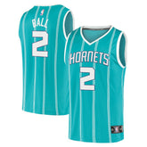 Fanatics - LaMelo Ball Charlotte Hornets Fast Break Replica Jersey Teal - Icon Edition