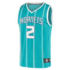Fanatics - LaMelo Ball Charlotte Hornets Fast Break Replica Jersey Teal - Icon Edition