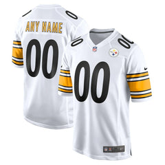 Pittsburgh Steelers Game Custom Jersey White - Nike
