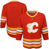 Calgary Flames - Youth Home Replica Blank Jersey Red