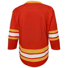 Calgary Flames - Youth Home Replica Blank Jersey Red