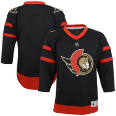 Ottawa Senators - Youth Home Replica Blank Jersey Black