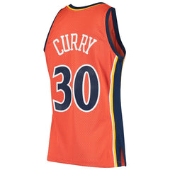 Mitchell & Ness - Stephen Curry Golden State Warriors Hardwood Classics Swingman Jersey - Orange
