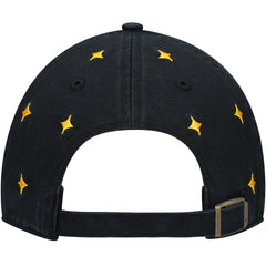 Pittsburgh Steelers '47 Women's Confetti Clean Up Adjustable Hat Black/Gold - 47 brand