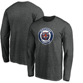 Detroit Tigers Cooperstown Collection Huntington Logo Long Sleeve T-Shirt On Sale