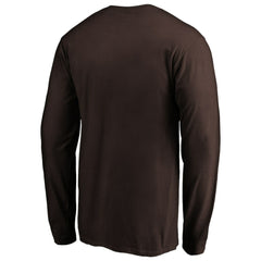 San Diego Padres Cooperstown Collection Huntington Logo Long Sleeve T-Shirt Lifestyle