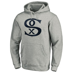 Chicago White Sox Cooperstown Collection Huntington Logo Fitted Pullover Hoodie Sale