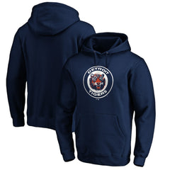 Detroit Tigers Cooperstown Collection Huntington Logo Fitted Pullover Hoodie Clearance