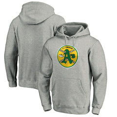 Athletics Cooperstown Collection Huntington Logo Fitted Pullover Hoodie for sale