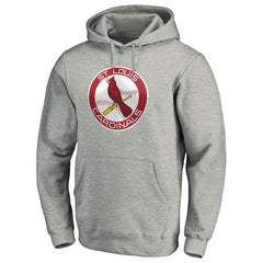 St. Louis Cardinals Cooperstown Collection Huntington Logo Fitted Pullover Hoodie Online