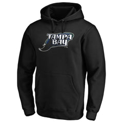 Tampa Bay Rays Cooperstown Collection Huntington Logo Fitted Pullover Hoodie Clearance