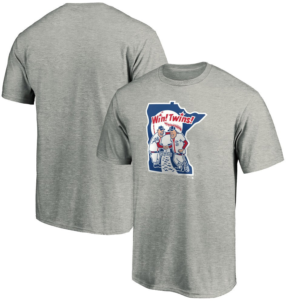 Minnesota Twins Cooperstown Collection Huntington Logo T-Shirt Sale