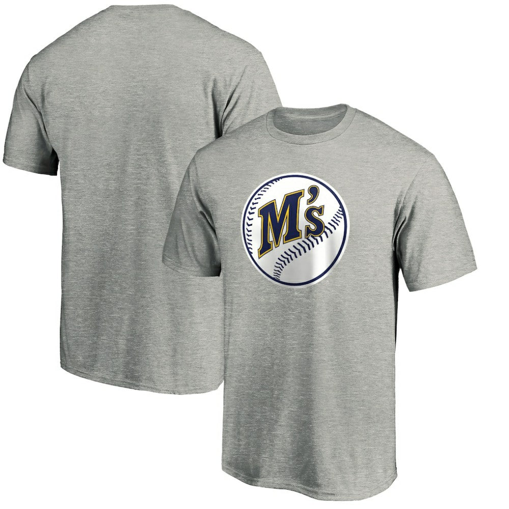 Seattle Mariners Cooperstown Collection Huntington Logo T-Shirt On Sale
