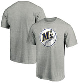 Seattle Mariners Cooperstown Collection Huntington Logo T-Shirt On Sale