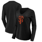 San Francisco Giants Women's Core Distressed Team Long Sleeve T-Shirt Sale