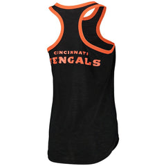 Cincinnati Bengals G-III 4Her by Carl Banks Women's Tater Burnout Tank Top Black - NFL