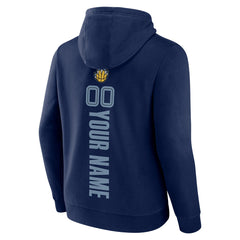 NBA - Memphis Grizzlies Playmaker Personalized Name & Number Pullover Hoodie - Navy