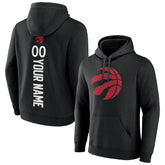 NBA - Toronto Raptors Playmaker Personalized Name & Number Pullover Hoodie - Black