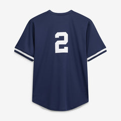 Derek Jeter New York Yankees Mitchell & Ness Big & Tall Batting Practice Replica Player Jersey Lifestyle