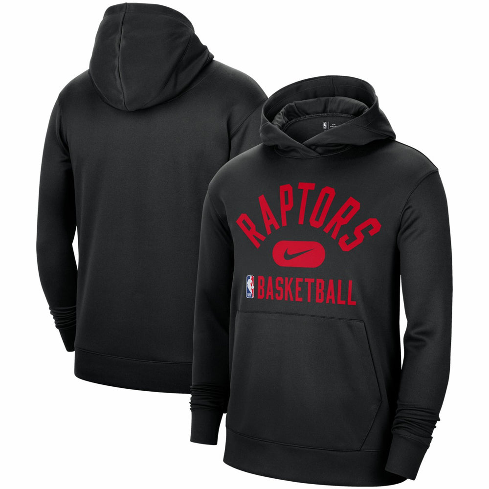 Nike - Toronto Raptors 2021-2022 Spotlight On Court Performance Practice Pullover Hoodie - Black