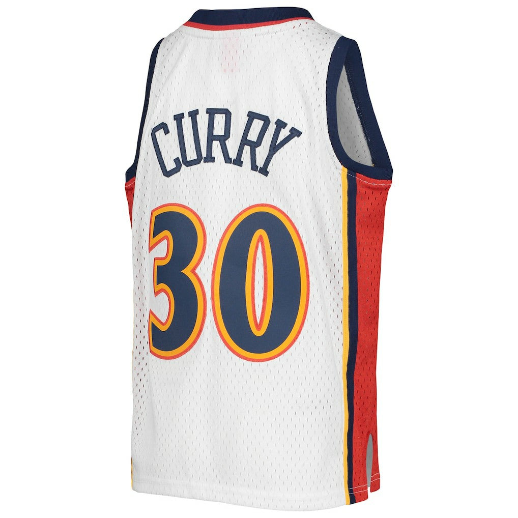 Stephen Curry Golden State Warriors Youth 2009-10 Hardwood Classics Swingman Jersey sale - White | NBA Jerseys