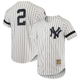 New York Yankees Mitchell & Ness Cooperstown Collection 1996 Authentic Home Jersey discount