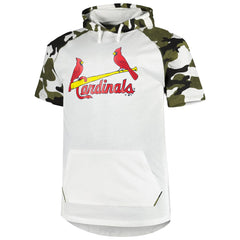 Yadier Molina St. Louis Cardinals Player Big & Tall Raglan Hoodie T-Shirt Lifestyle