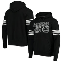 Las Vegas Raiders '47 Double Block Pullover Hoodie Black - 47 brand