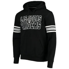 Las Vegas Raiders '47 Double Block Pullover Hoodie Black - 47 brand