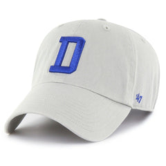 Dallas Cowboys '47 Clean Up Adjustable Hat Gray - 47 brand