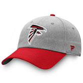 Atlanta Falcons Two-Tone Snapback Hat Heathered Gray/Red - Fanatics
