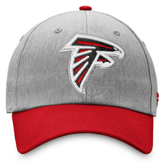 Atlanta Falcons Two-Tone Snapback Hat Heathered Gray/Red - Fanatics