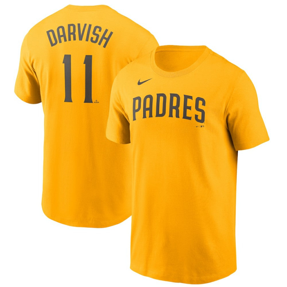 Yu Darvish San Diego Padres Nike Name & Number T-Shirt Near Me