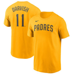 Yu Darvish San Diego Padres Nike Name & Number T-Shirt Near Me