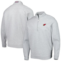 Arizona Cardinals Vineyard Vines Shep Shirt Quarter-Zip Sweatshirt Heather Gray - NFL