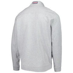 Arizona Cardinals Vineyard Vines Shep Shirt Quarter-Zip Sweatshirt Heather Gray - NFL