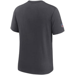 Jacksonville Jaguars NFL Crucial Catch Performance T-Shirt Charcoal - Nike