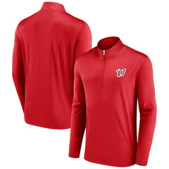 Washington Nationals Fanatics Underdog Mindset Quarter-Zip Top Lifestyle